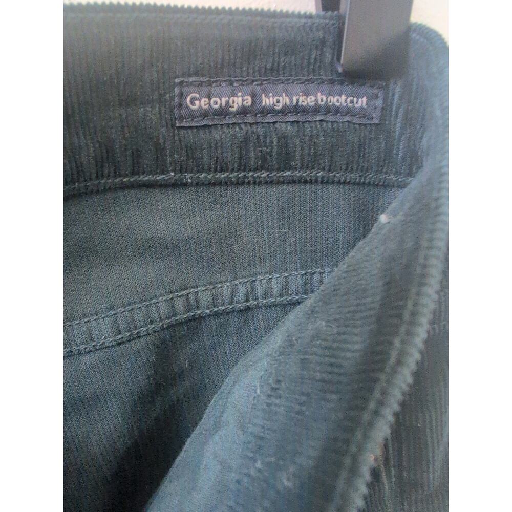 Citizens of Humanity Georgia High Rise Bootcut Corduroy Jeans size 27 in Navy - Picture 5 of 7